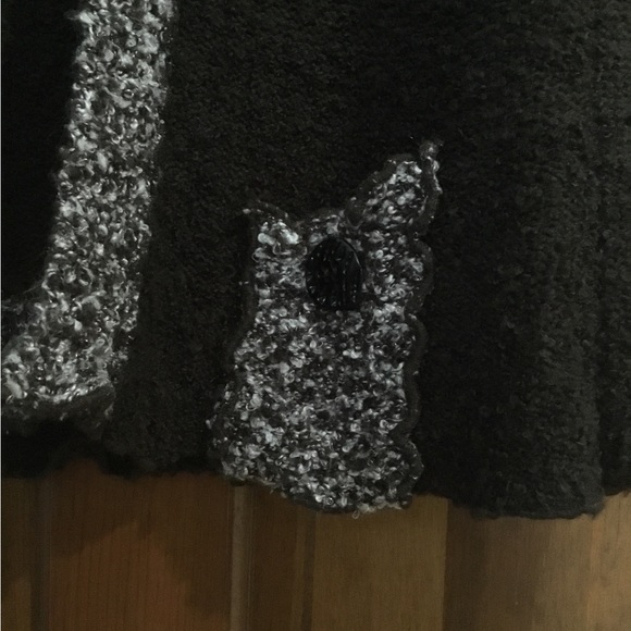 🧶Gizel one button brown long sweater - Picture 3 of 9